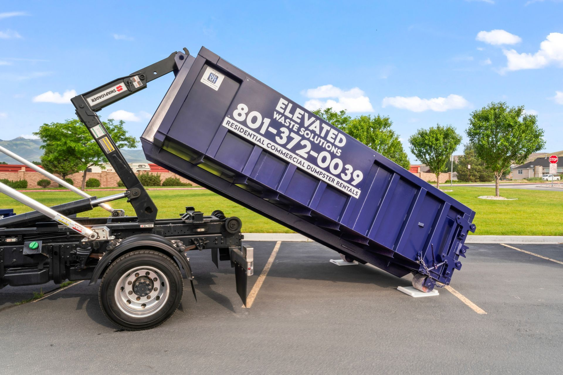 Fast Fill Dumpster