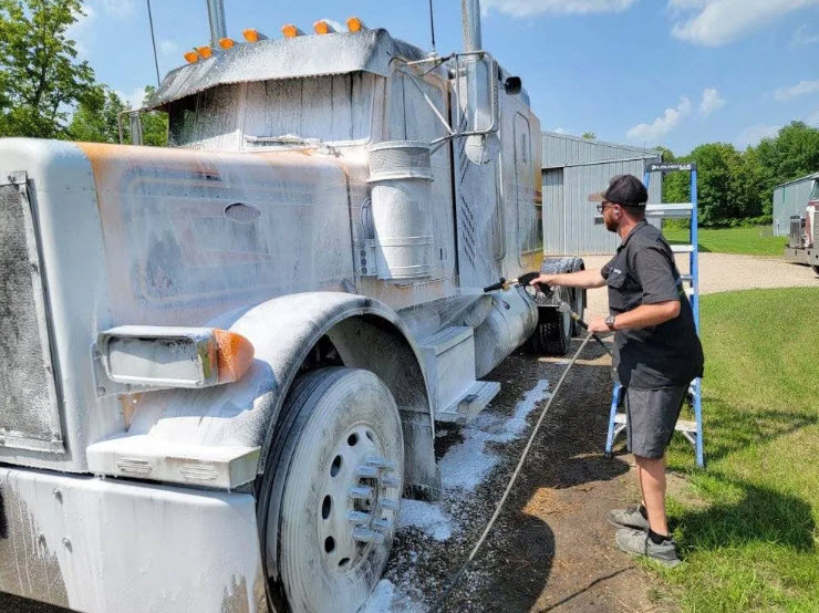 Heavy Equipment Washing Services
