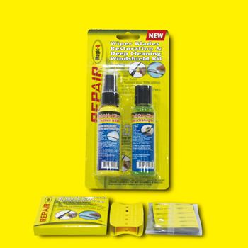 Wiper Blades Restoration & Deep Cleaning Windshield Kit