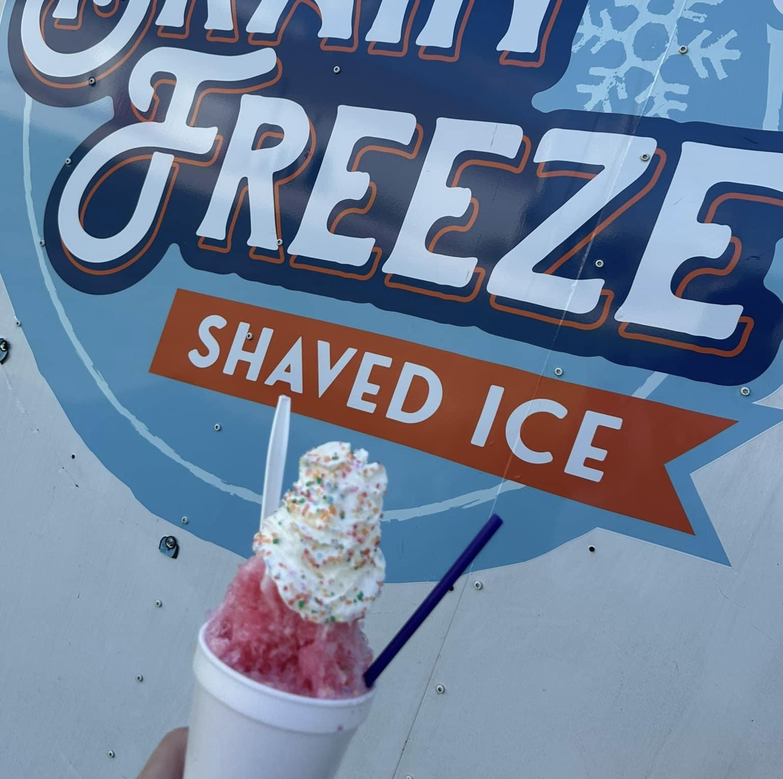 Strawberry & Vanilla Shaved Ice