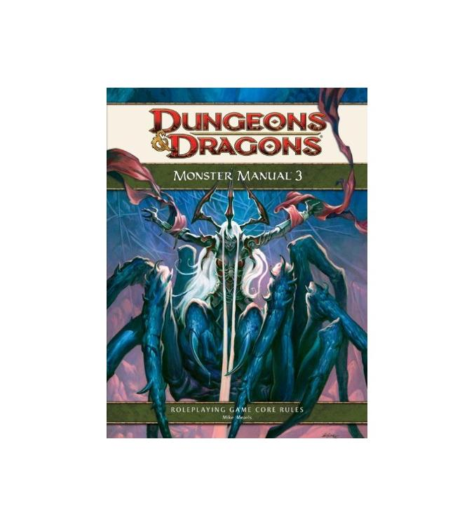 Monster Manual 3: A 4th Edition D&D Core Rulebook