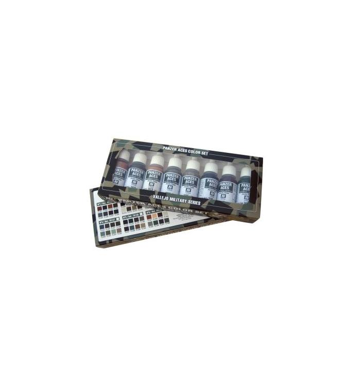 Panzer Aces Color Set: Vallejo Military Series