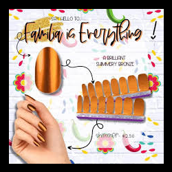 Color Nail Polish Strips - Various Shades