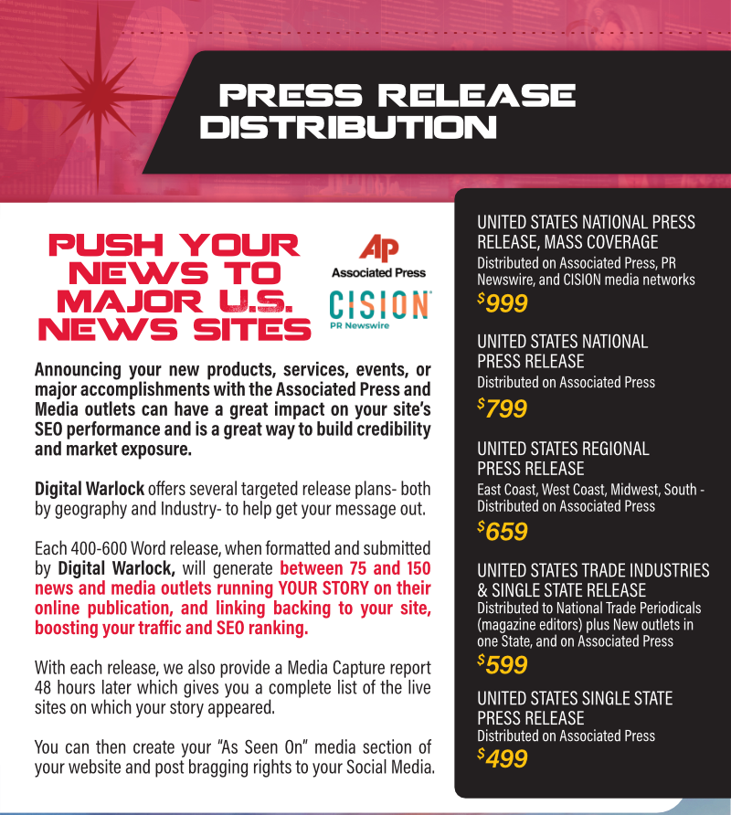 Press Release Distribution