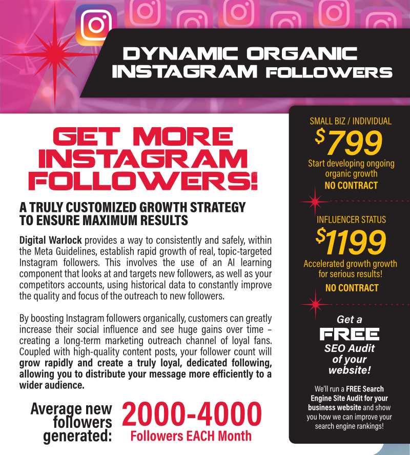 Dynamic Organic Instagram Followers