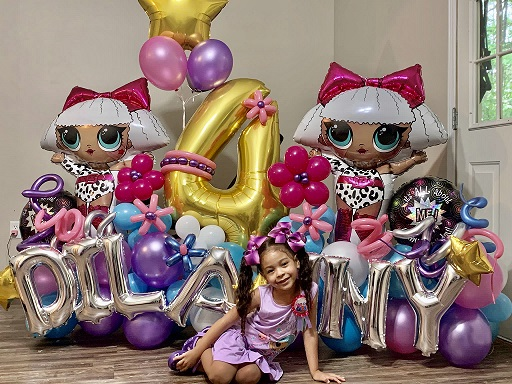 Bouquet Balloon (Giant) Lol Dolls