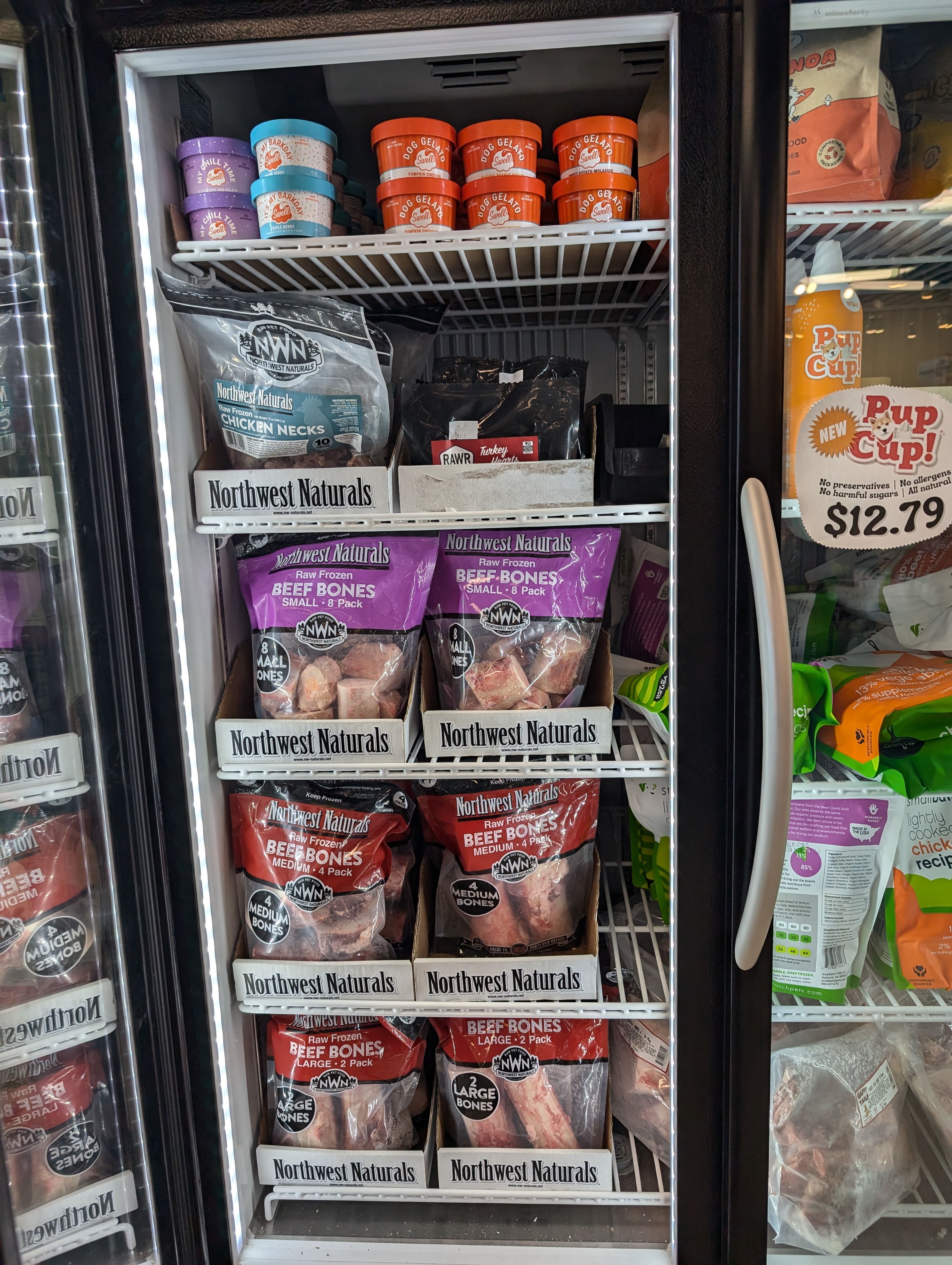 Frozen and Raw Dog Food