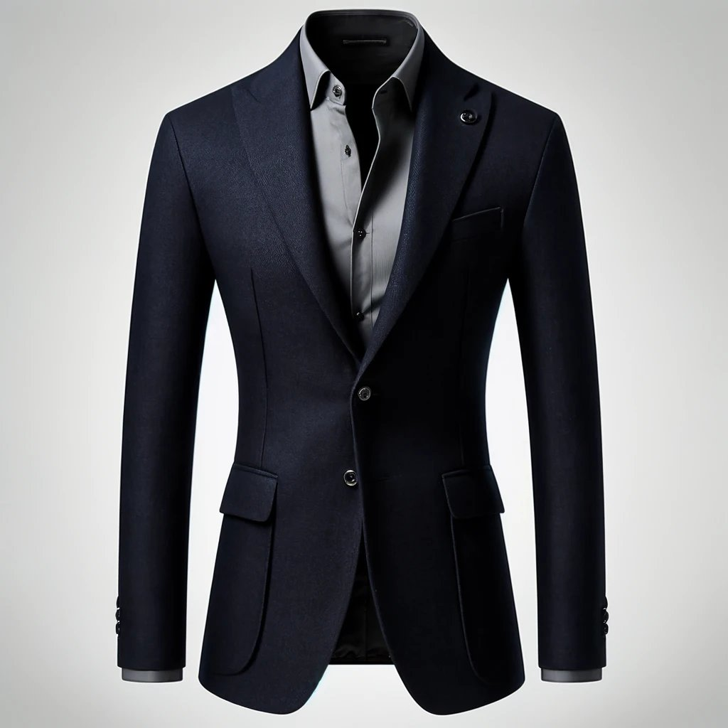 Navy Tailored Blazer