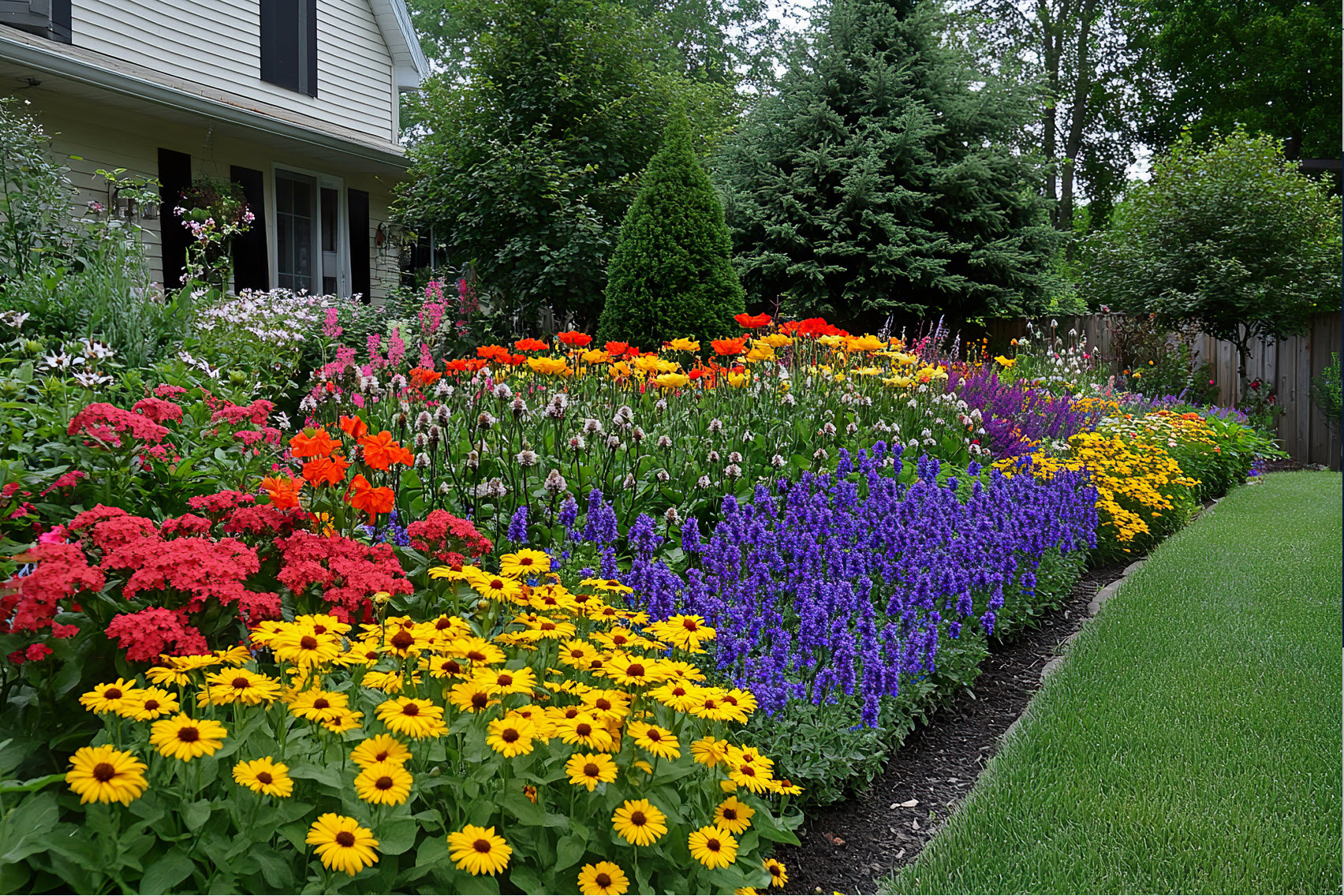 Flower Bed Maintenance