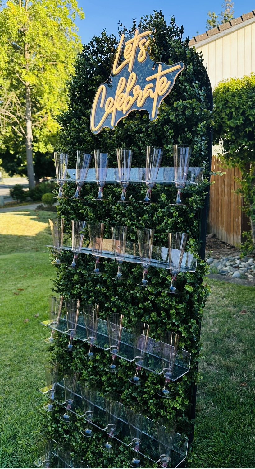 Champagne Wall Rental