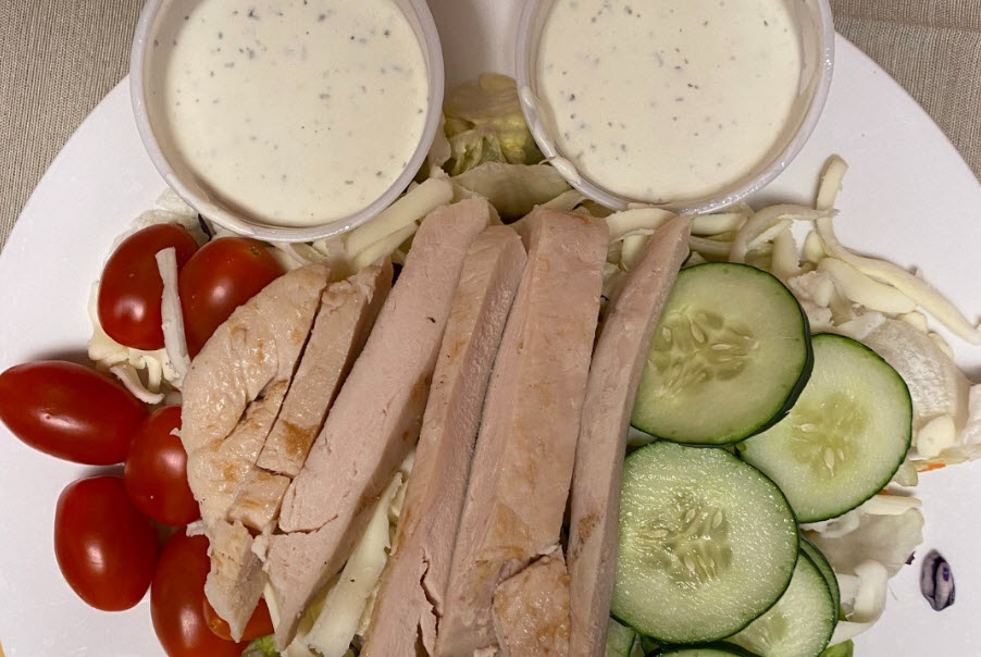 Pizza, Soup and Salad