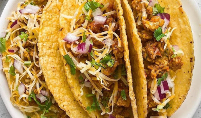 Crispy Masala Tofu Tacos