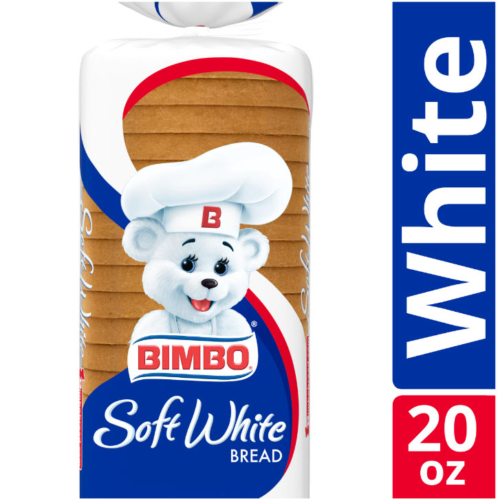 Bimbo Soft White Bread 1 lb