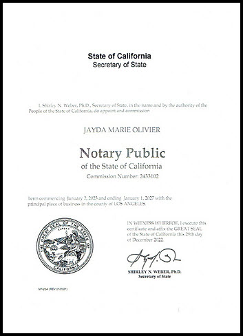 Notary Services