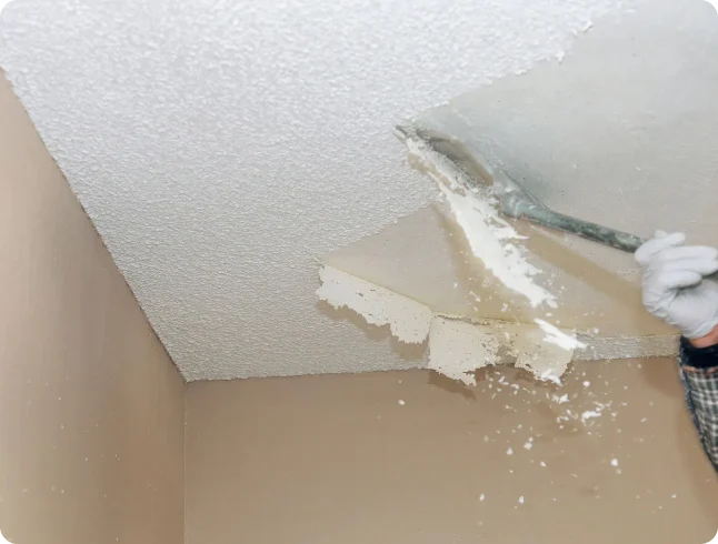 Popcorn Ceiling Removal