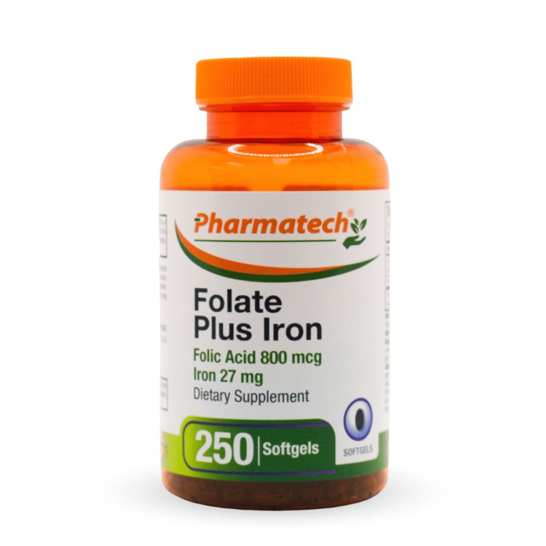 Folate Plus Iron Softgels