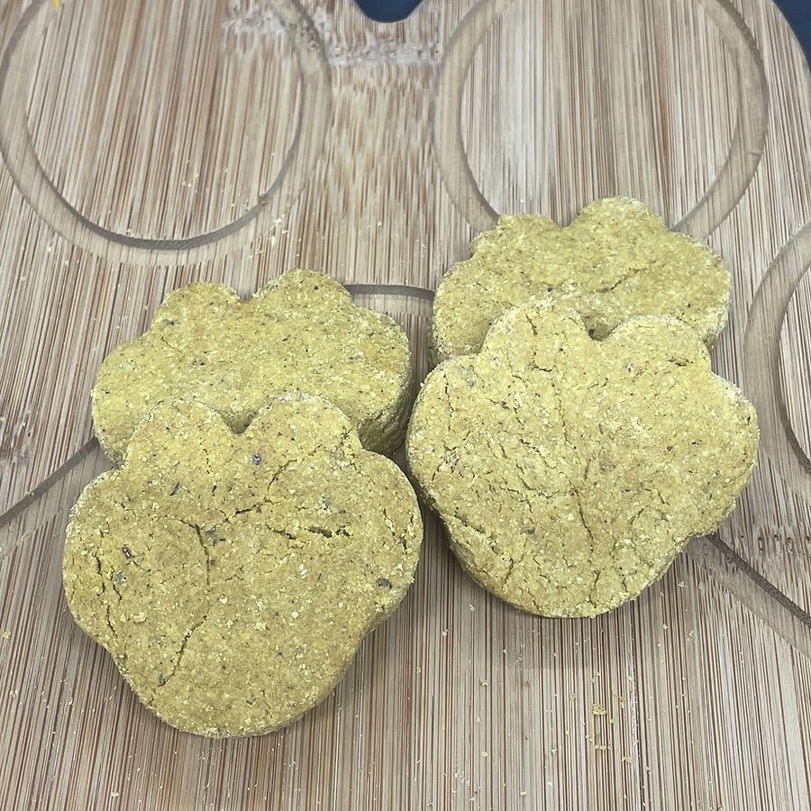 Peanut Butter Pumpkin Pawprints