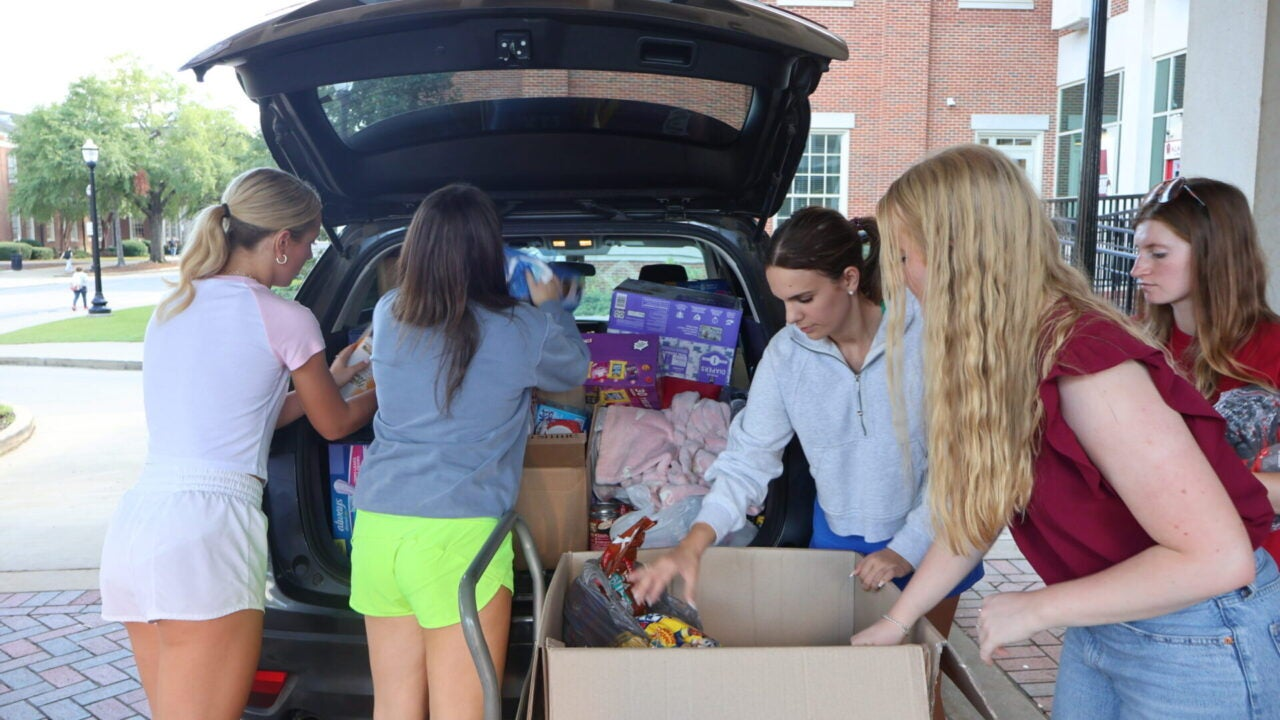 Students Rally Donations