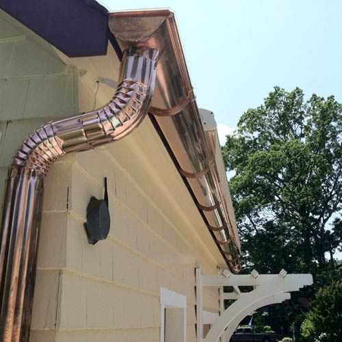 Copper Gutters