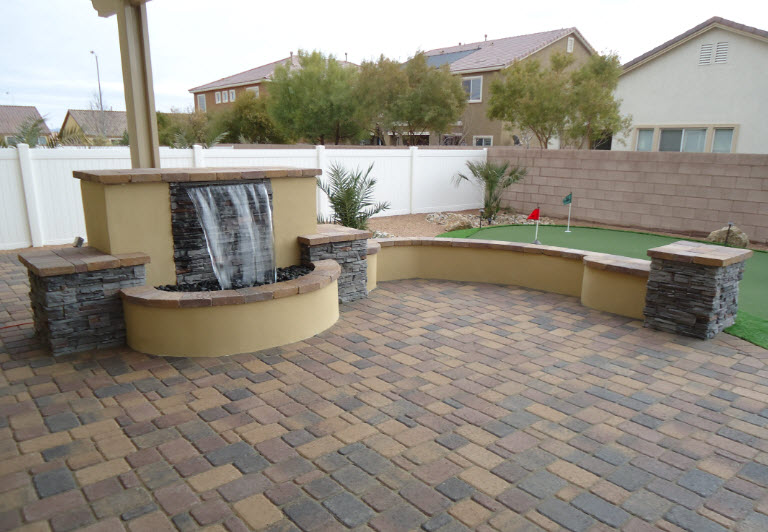 Backyard Fire & Water Features