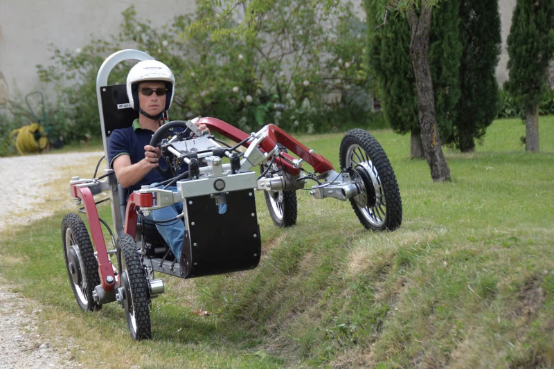 Swincar -electric 4-wheel drive offroad vehicle