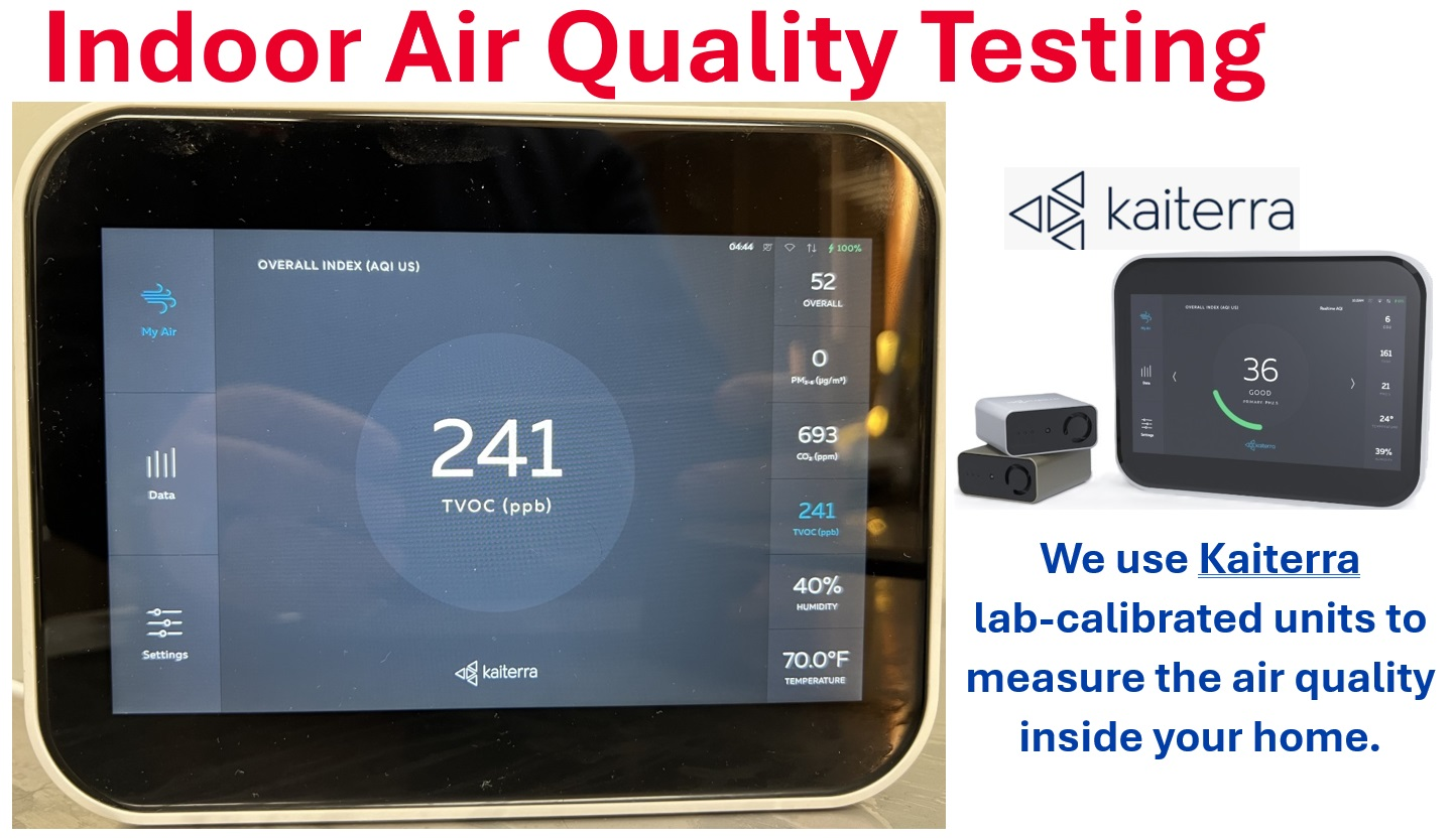 Air Quality Services and in Home Testing