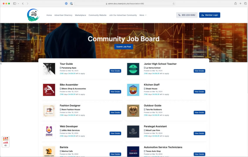 Community Job Board