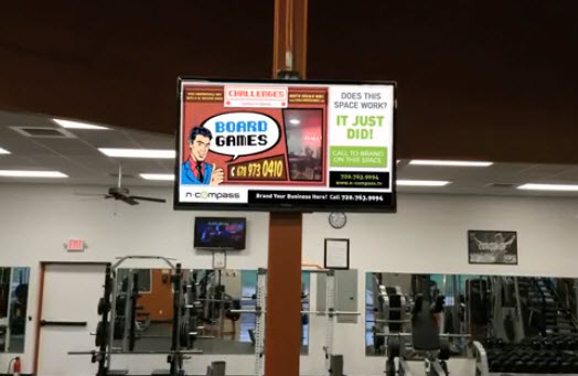 Indoor Billboard Advertising -- Hosts