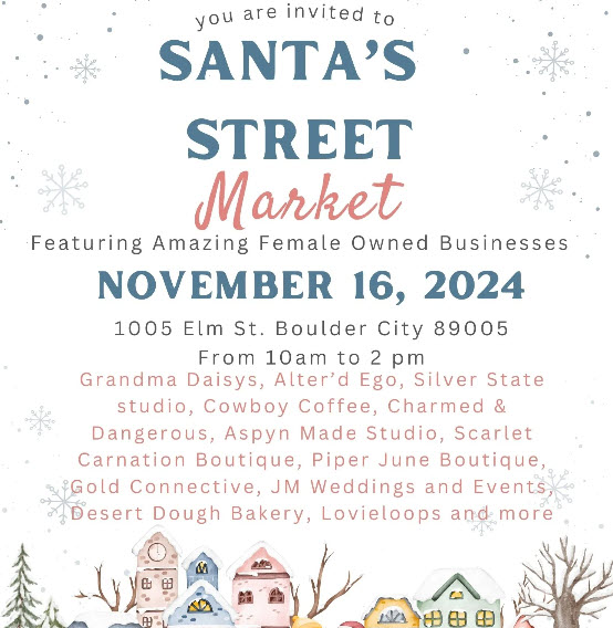 Santas Street Market | Charmed and Dangerous Company