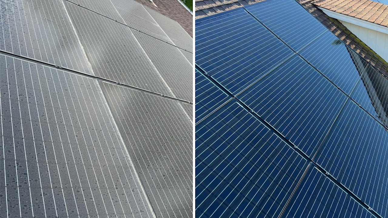 Chemical-Free Solar Cleaning