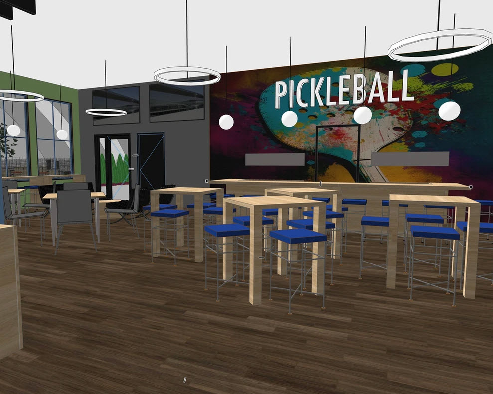 Indoor Pickleball Courts