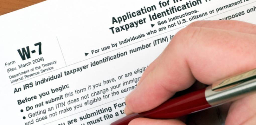 ITIN Number Application