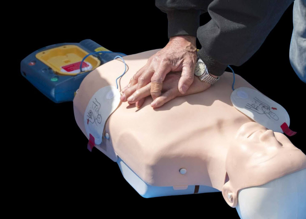 Adult and Pediatric CPR AED