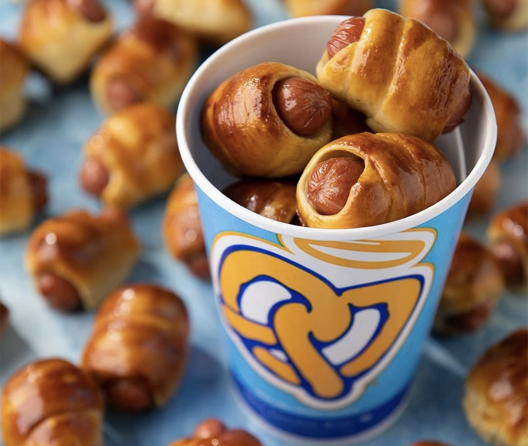 Mini Pretzel Dogs Bucket