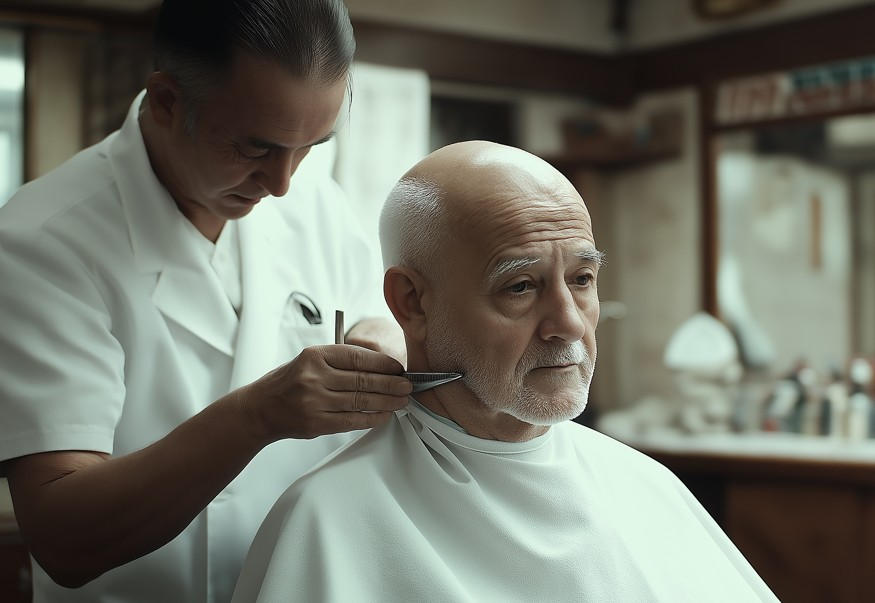 Traditional Straight Razor Shave