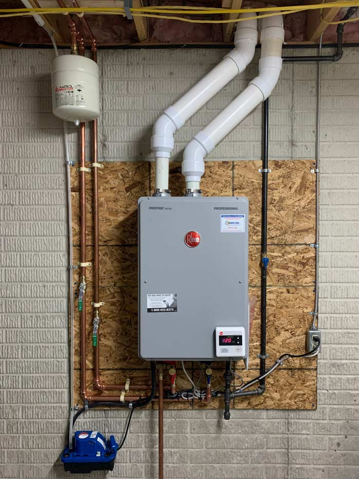 Tankless Water Heater Services & Installation