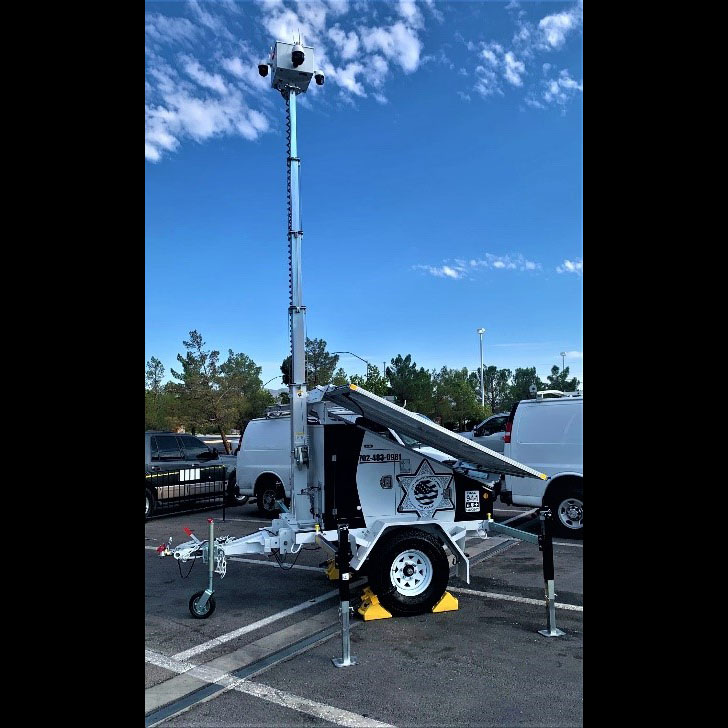 Mobile Solar Security Trailer – BK900