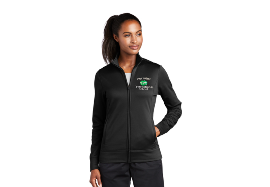 Ladies Sport-Wick Jacket - Black