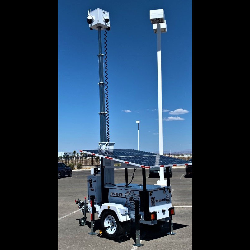 Mobile Solar Security Trailer – BK600