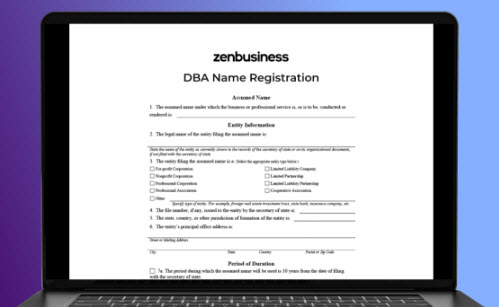 Register a DBA
