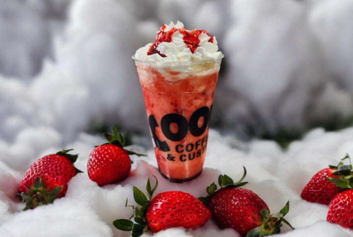 Strawberry Dream Custard