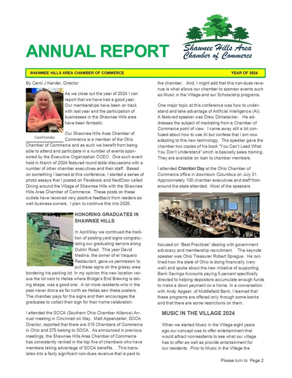 Annual Meeting December