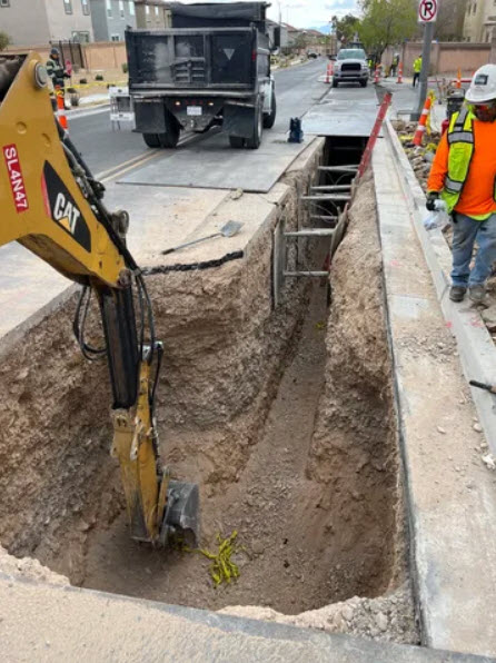 Excavating
