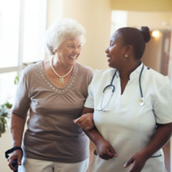 Hospital width corridors