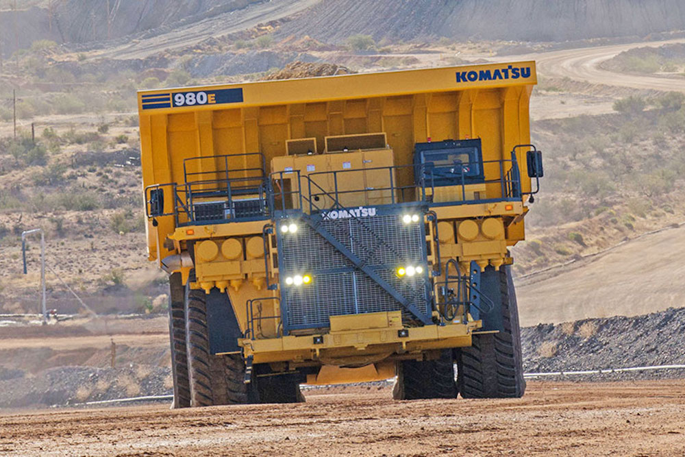Komatsu 980E Electric Mining Truck