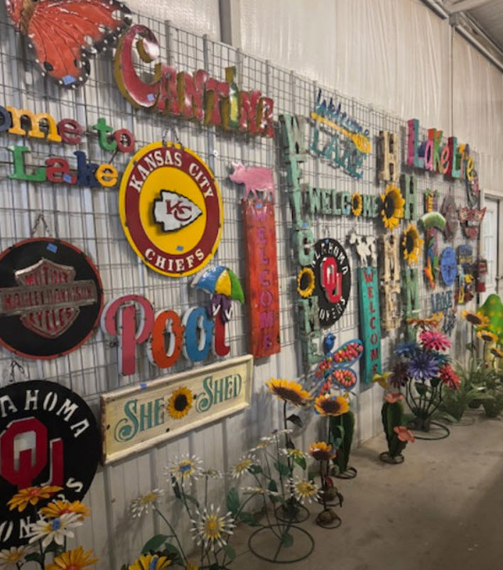 Metal Yard Art Imports