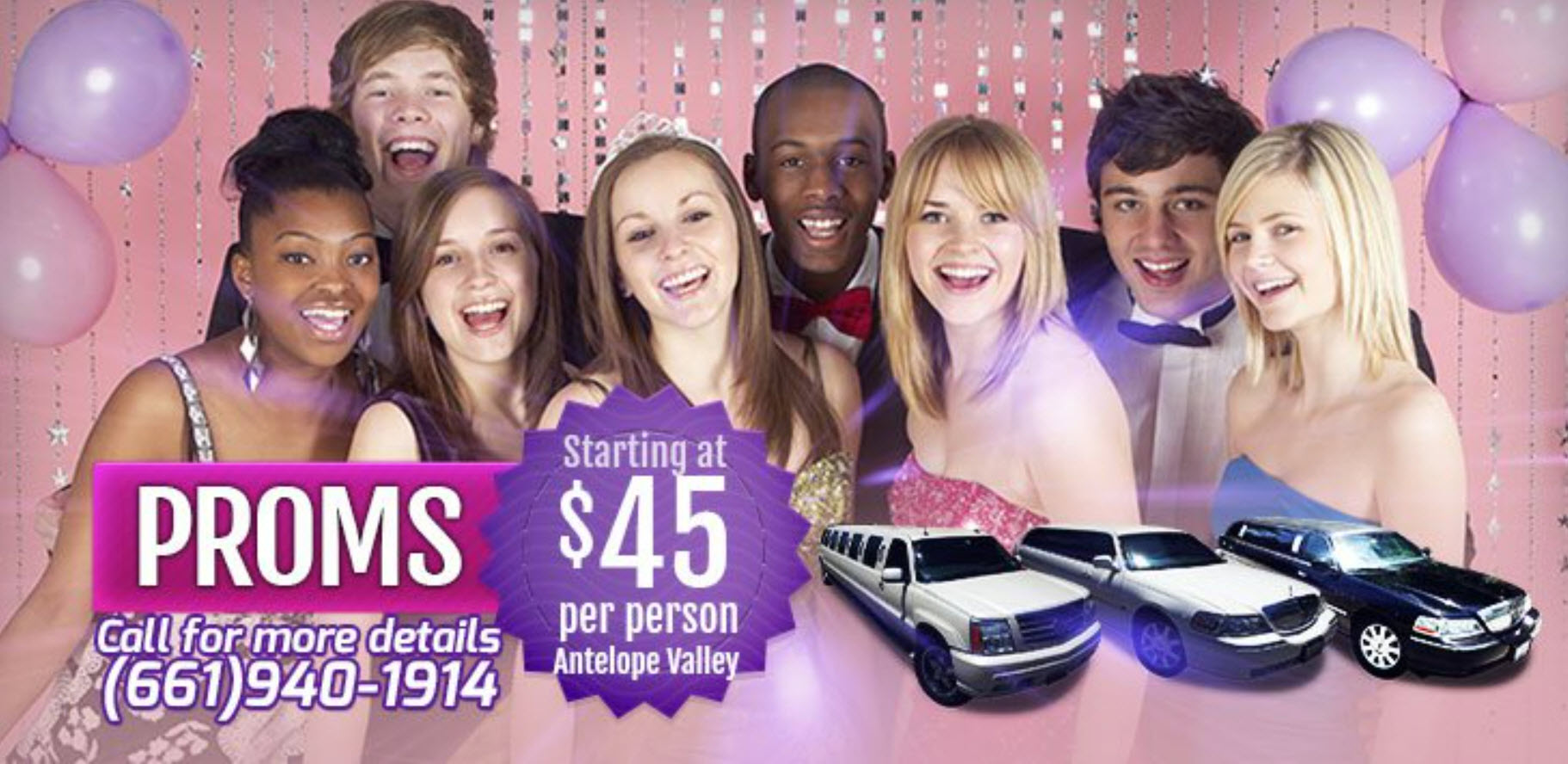 Prom Limousine Service & Specials