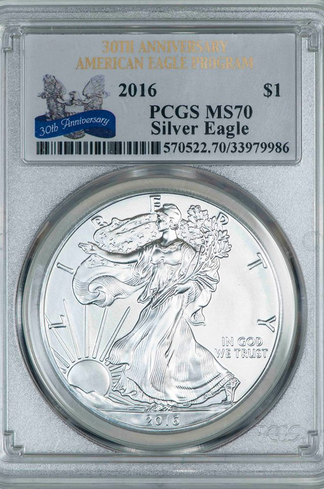 Certified American Silver Eagles