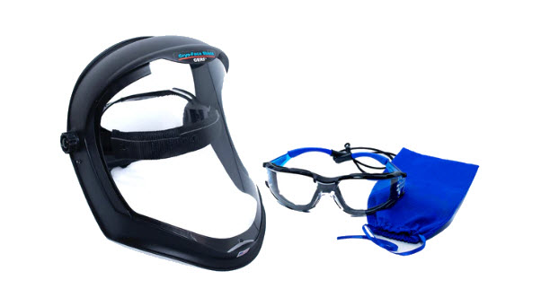 Full Face Cryogenic Protection Face Shield