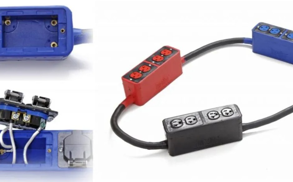 Event Temporary Power Stringer Outlet Boxes